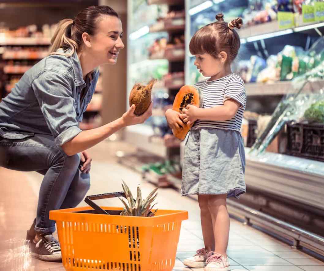 How to Go Grocery Shopping with a Baby