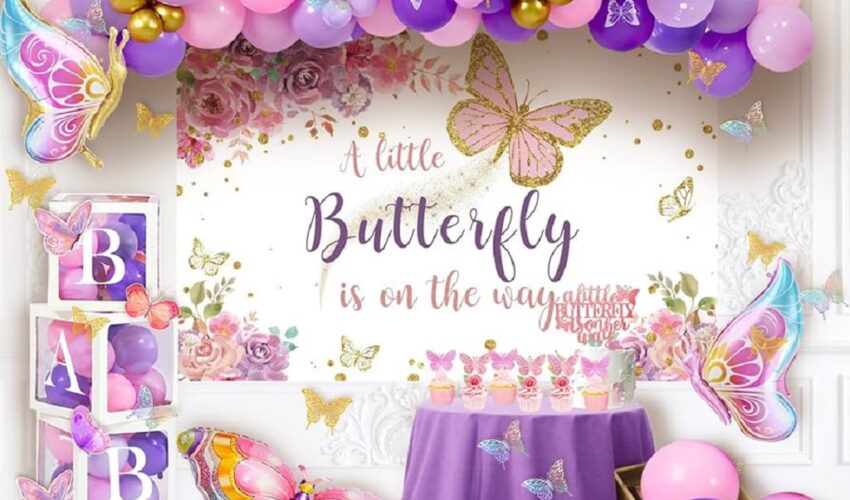 Affordable Butterfly Baby Shower Plans